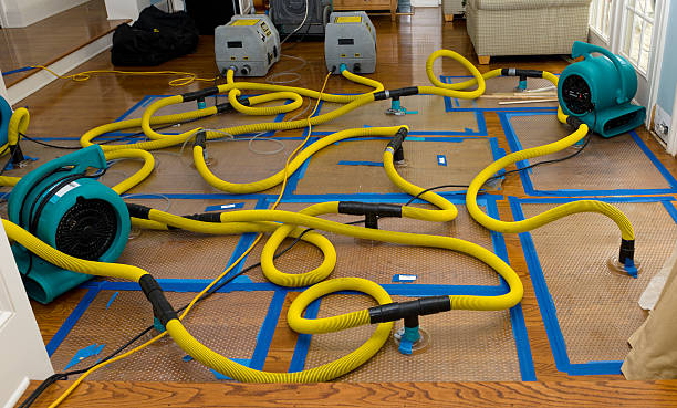 Professional Crawl Space Water Removal technician working in Bethel, OH